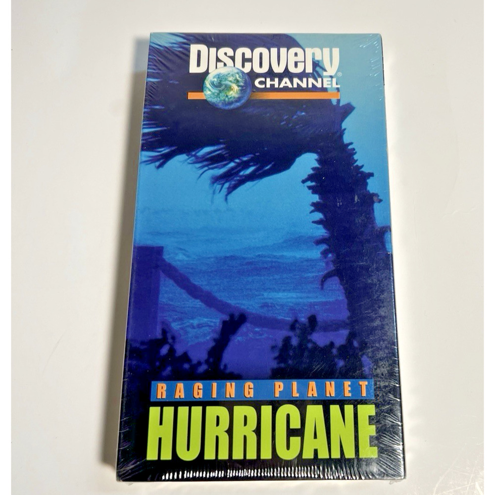 Sealed Discovery Channel Raging planet Hurricanes VHS 1997/1998